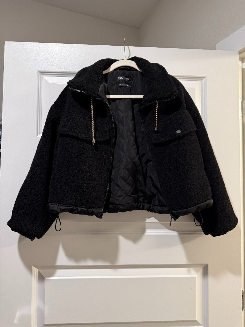 Zara Black Winter Jacket